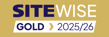 SiteWise Gold 2025/26 health and safety certification